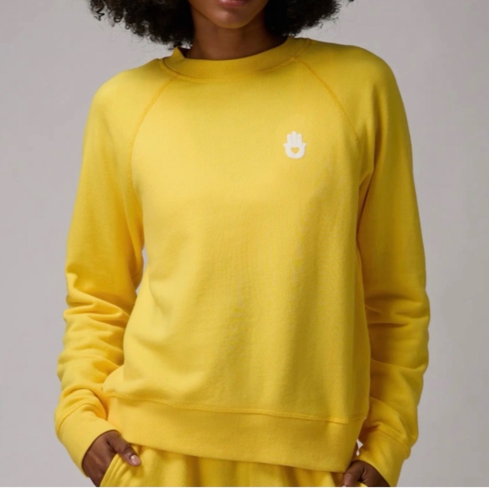 Spiritual Gangster Hamsa Forever Crew  Sweatshirt SZ L